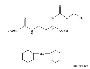 Molecular Structure of 3350-13-8 (Z-DAB(BOC)-OH)